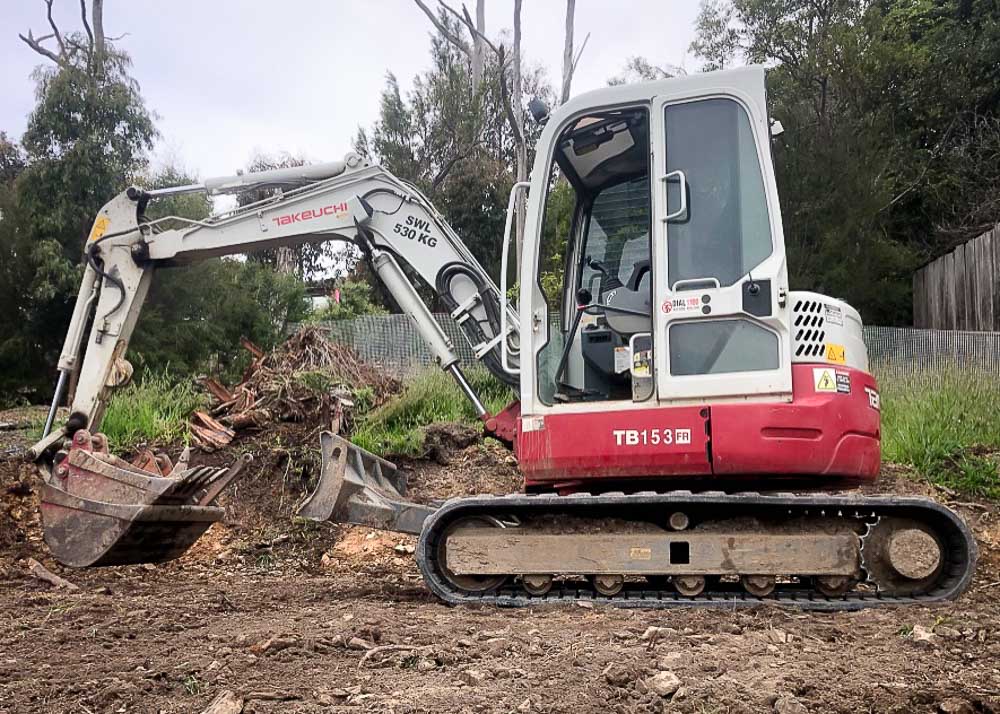 5 Tonne Takeuchi Excavator